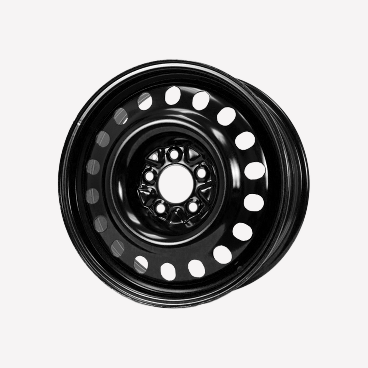 MACPEK Black Steel Wheel - 17x7 5x114.3 Black Steel